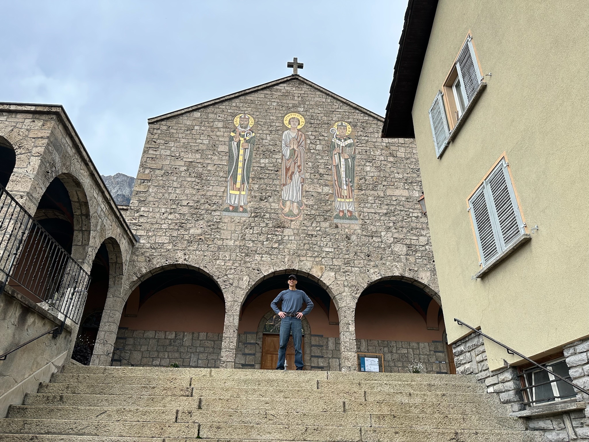 Baron at Church of Saint Symphorien in Fully